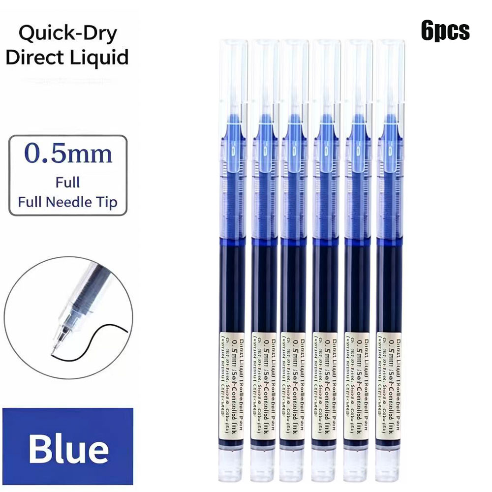 6 Pack Click Gel Pennen 0.5mm  - Gel Refill Pack recensie en prijs