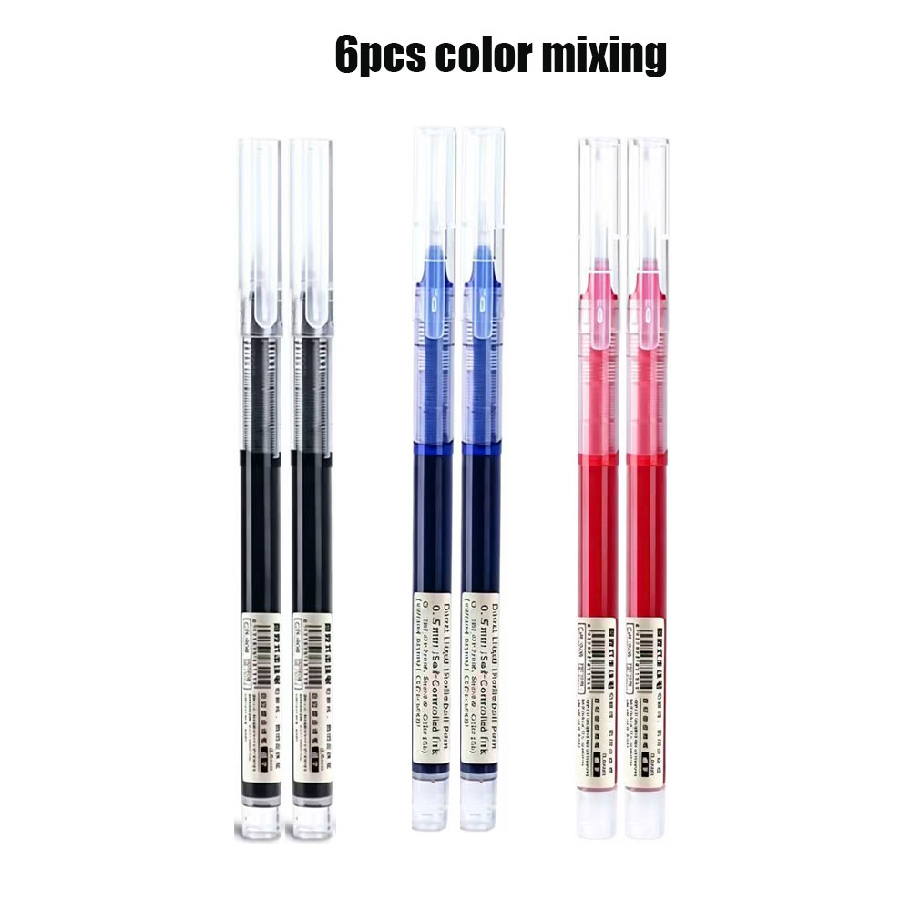 6 Pack Click Gel Pennen 0.5mm  - Gel Refill Pack recensie en prijs