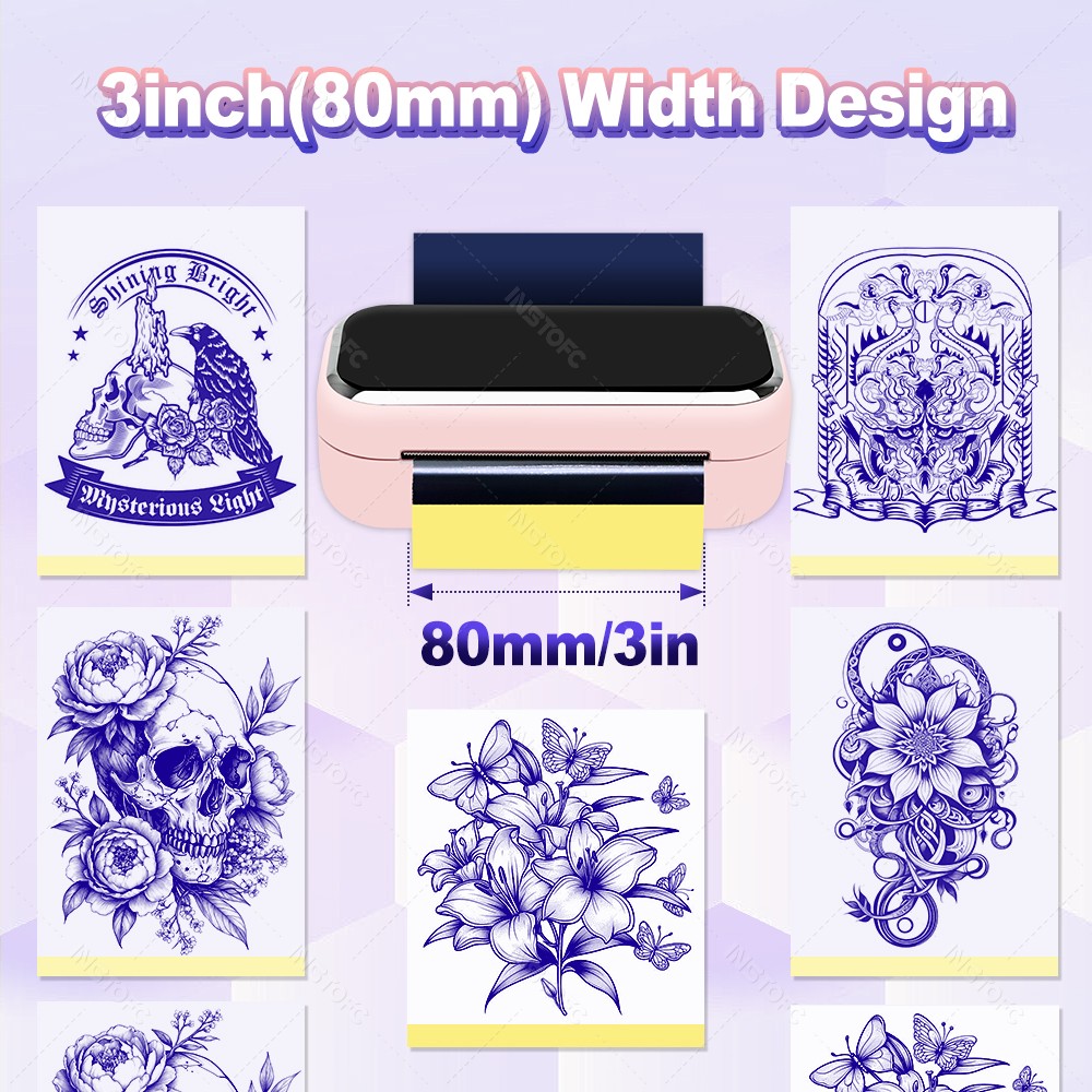 Mini Tattoo Stencil Printer AI - Ink Blotter Paper recensie en prijs