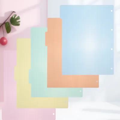 10 stuks A4 Plastic Index Divi - Tab Divider A4 recensie en prijs