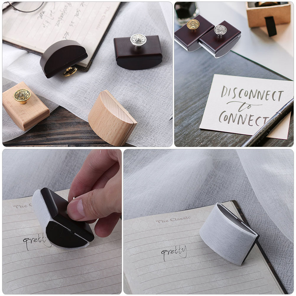 2 stuks houten rocker blotter  - Ink Blotter Paper recensie en prijs
