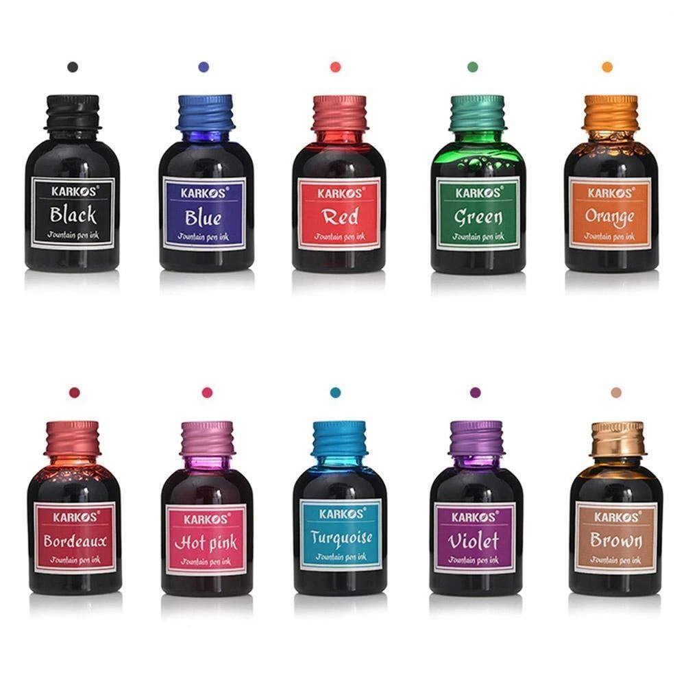 Vulpen Inktfles 30 ml / Inktza - Fountain Pen Bottled Ink recensie en prijs