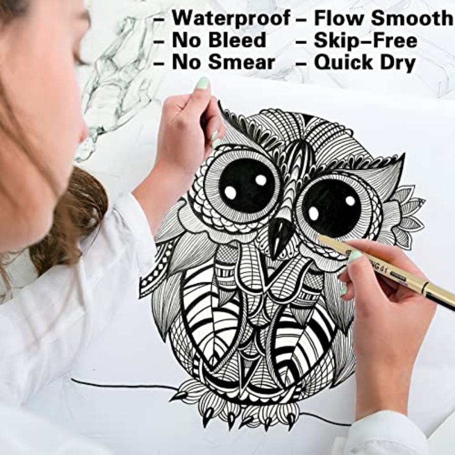 Muchcute Micro liner Tekening  - Archive Box Set recensie en prijs