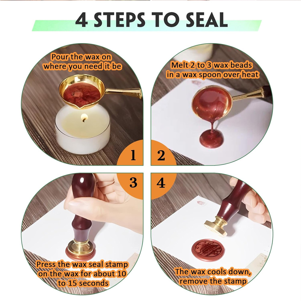 20 stks/set Lakzegel Stempel S - Wax Seal Stamp Set recensie en prijs