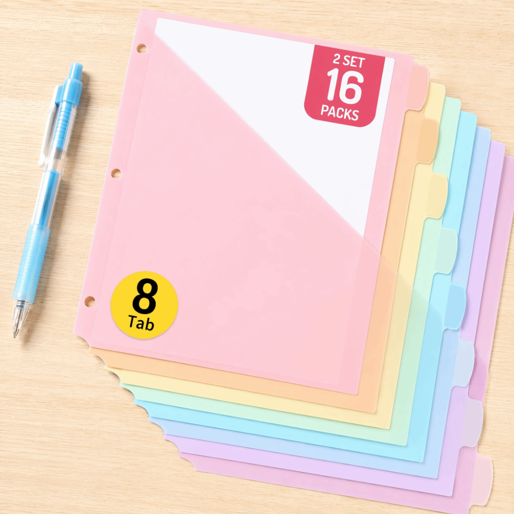 Duurzame ringbandverdelers in  - Tab Divider A4 recensie en prijs
