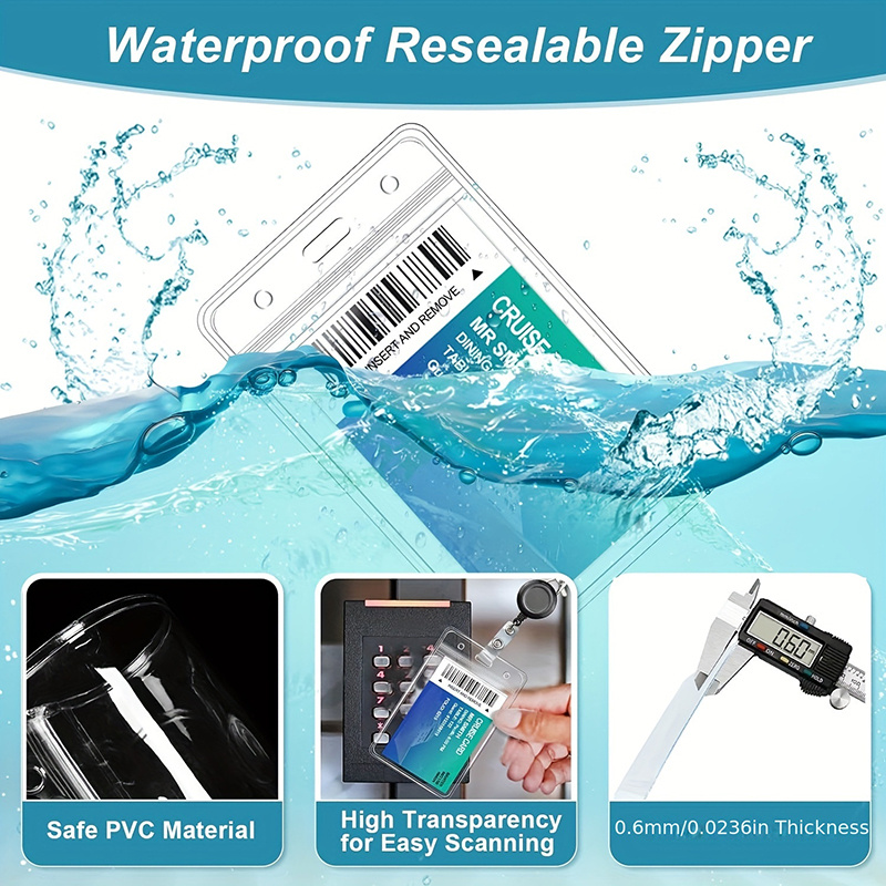 1-3 stuks waterdichte ID-badge - Index Card Holder recensie en prijs