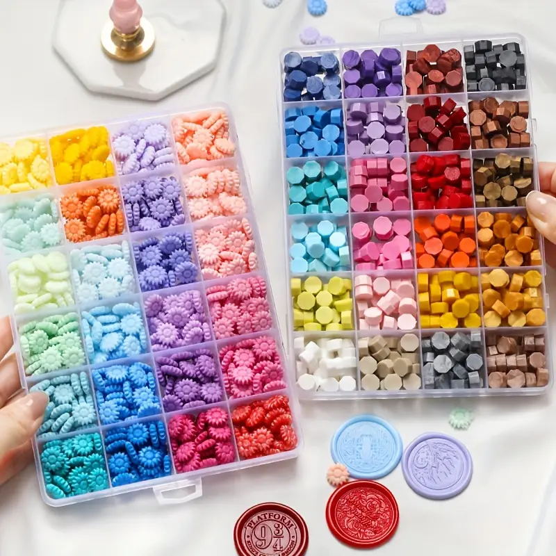 600 stuks doos zegellak kralen - Wax Seal Stamp Set recensie en prijs