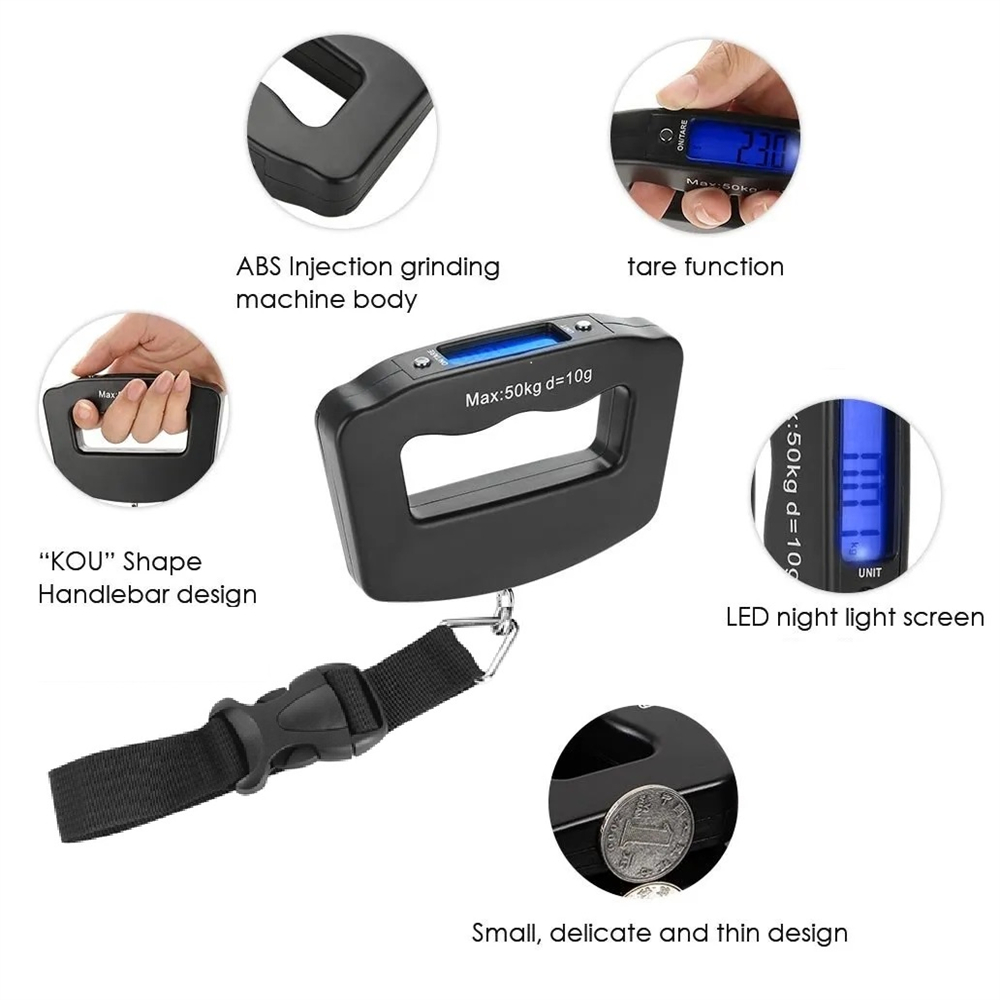 Draagbare LCD Digitale Hangwee - Tape Dispenser Weighted recensie en prijs