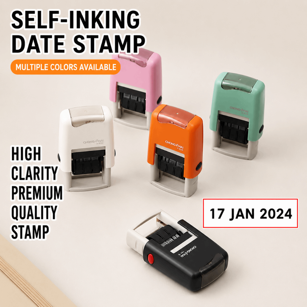 Automatische inktretournerende - Rubber Date Stamp recensie en prijs