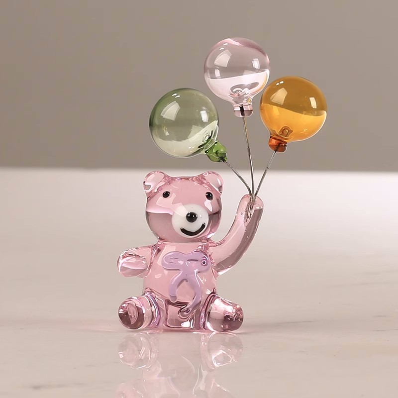 Kristal Beer Beeldje Met Drie  - Paper Weight Crystal recensie en prijs