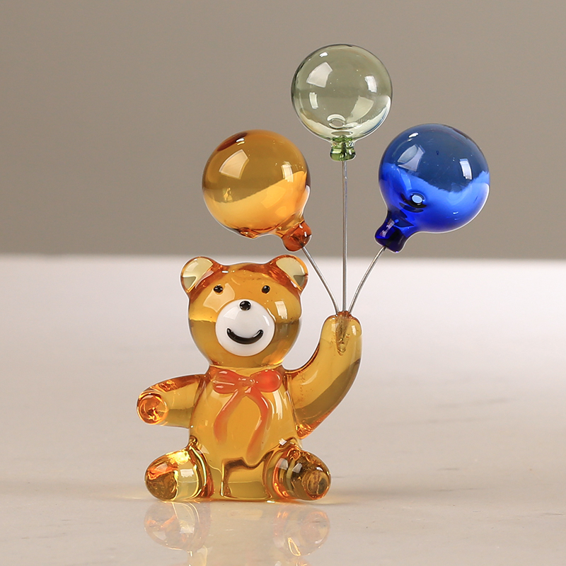 Kristal Beer Beeldje Met Drie  - Paper Weight Crystal recensie en prijs