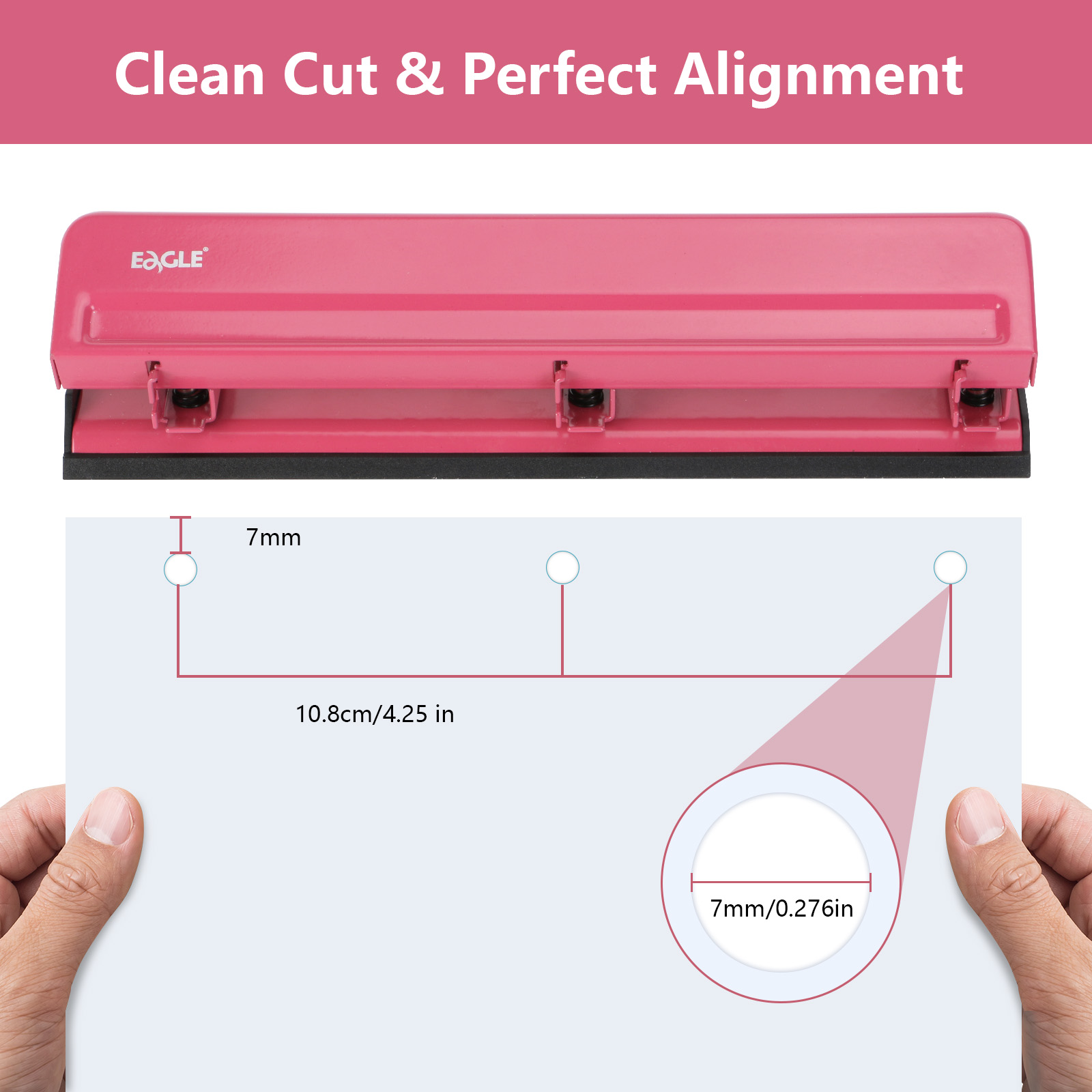 EAGLE 3-gaats perforator voor  - Binder A4 Lever recensie en prijs