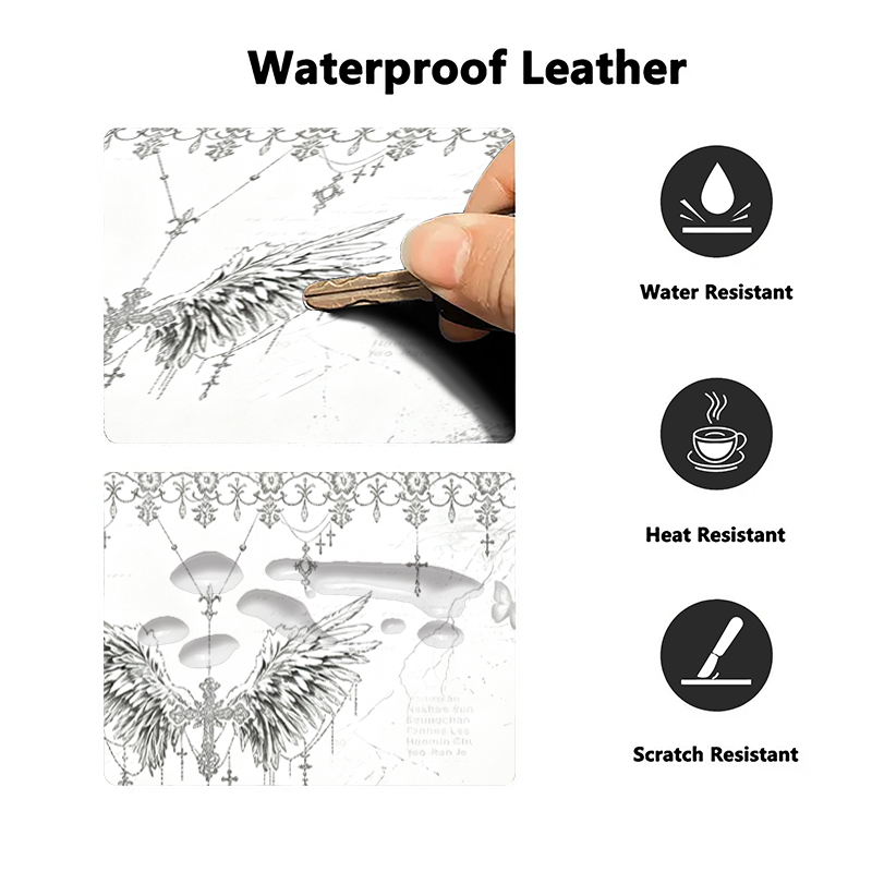 Leren muismat Zwart Wit Anime  - Leather Desk Pad recensie en prijs