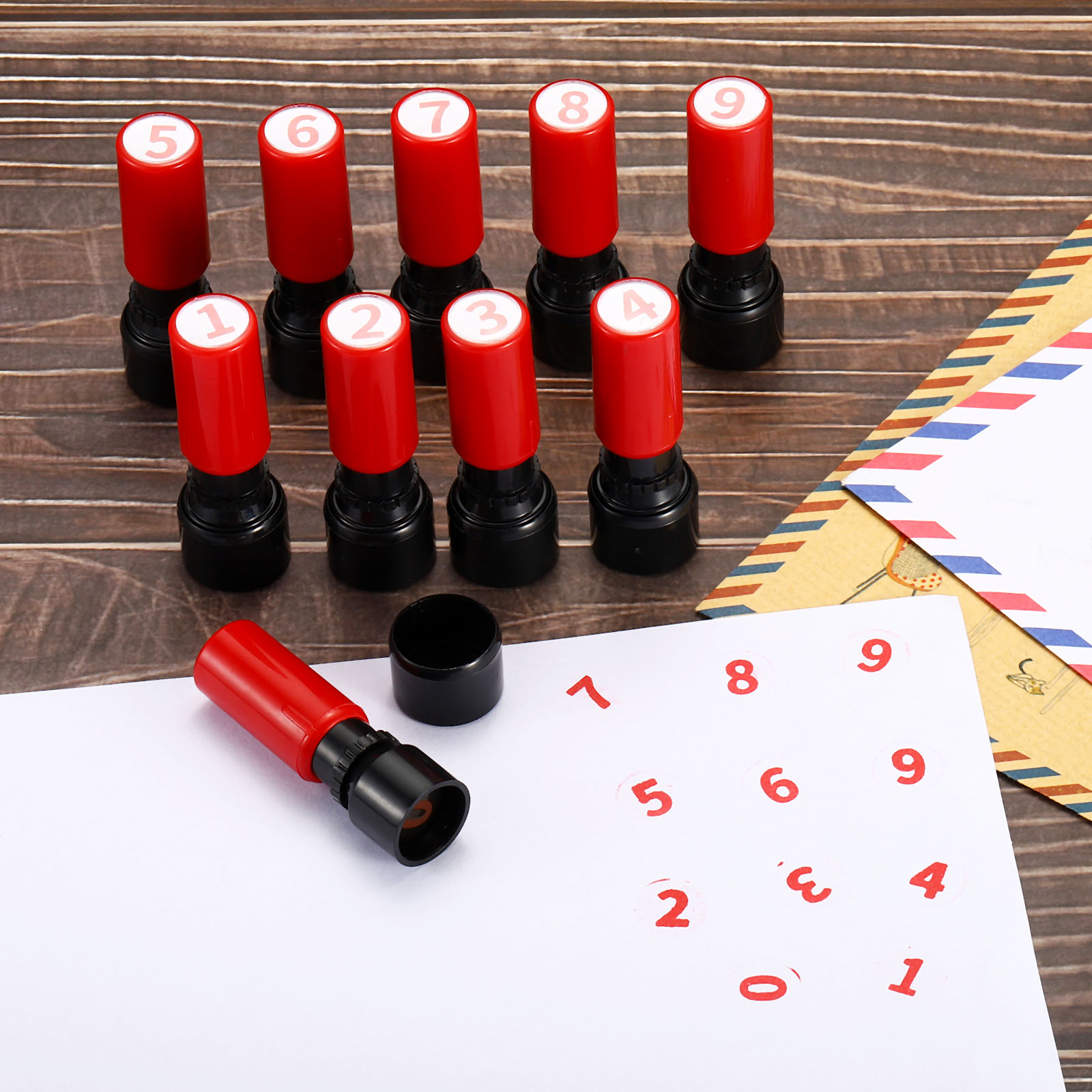 Nummerstempels Zelfinktende ci - Rubber Date Stamp recensie en prijs