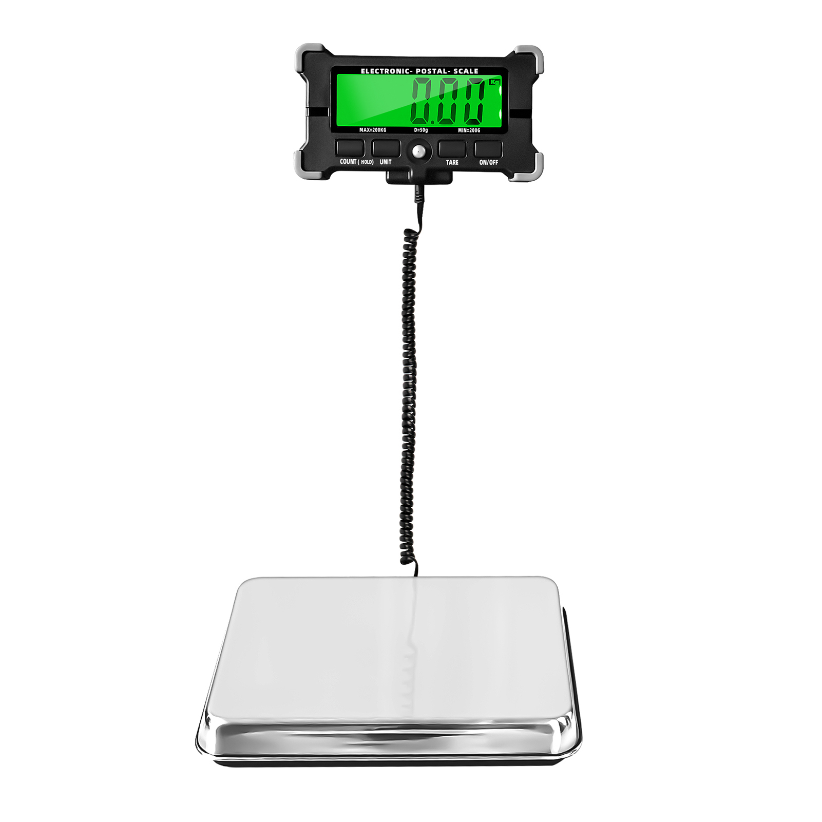 PS21 Digitale Weegschaal 200KG - Tape Dispenser Weighted recensie en prijs