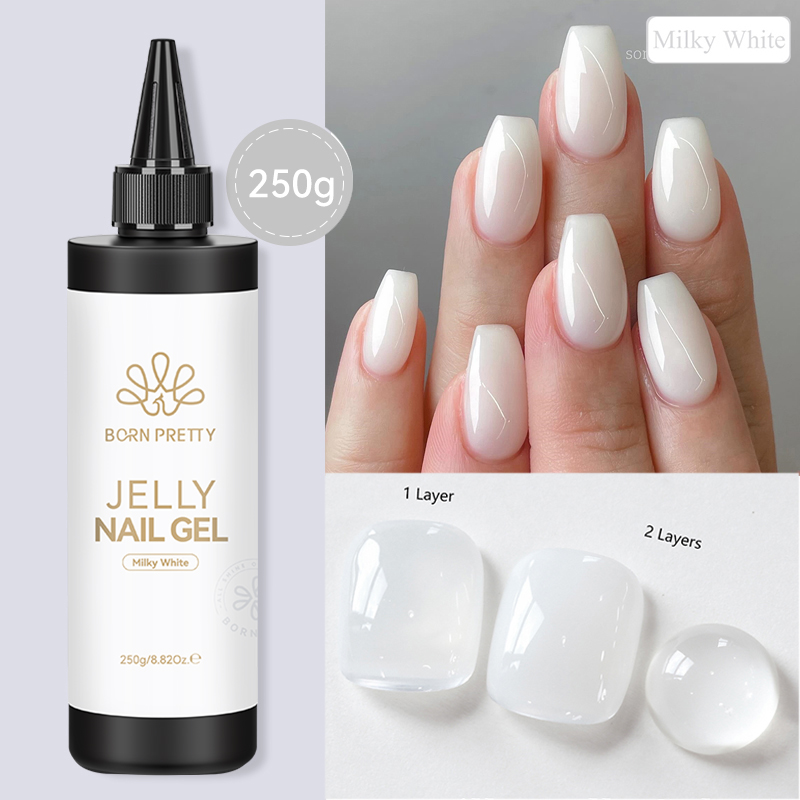 BORN PRETTY 250g Jelly Melkach - Gel Refill Pack recensie en prijs