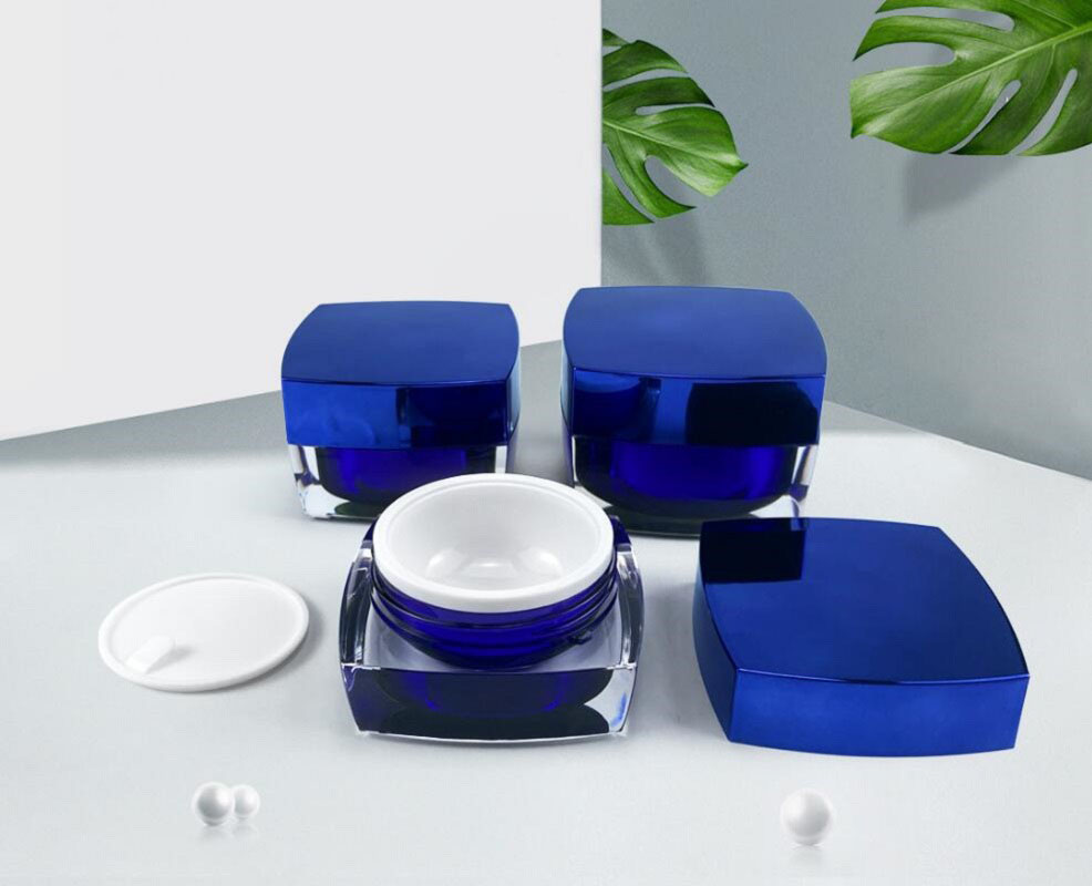 50g donkerblauwe vierkante vor - Gel Refill Pack recensie en prijs
