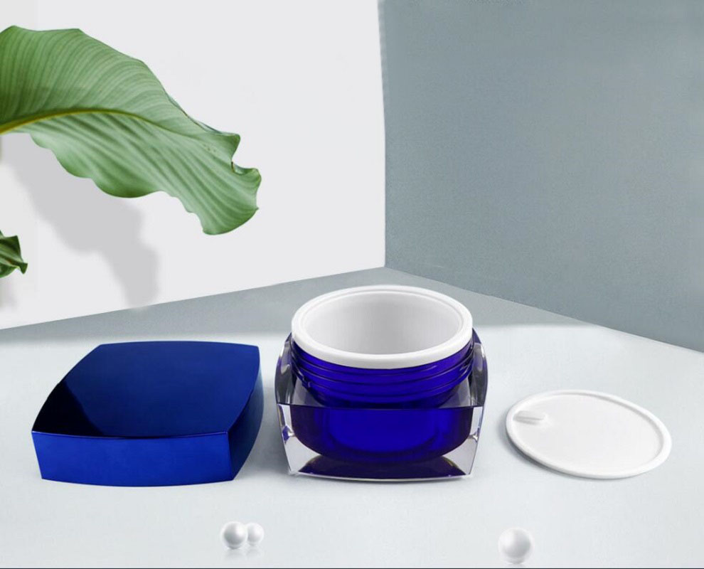 50g donkerblauwe vierkante vor - Gel Refill Pack recensie en prijs